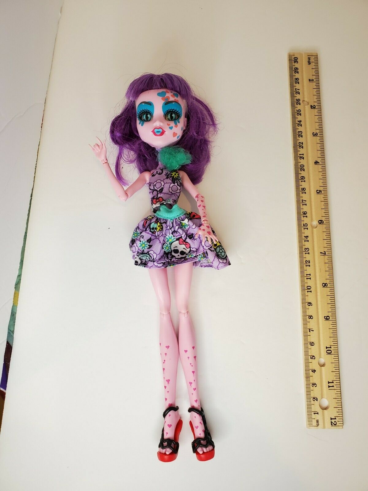 Monster High Doll Inner Monster Fearfully Feisty Pink Doll Mattel See Photos