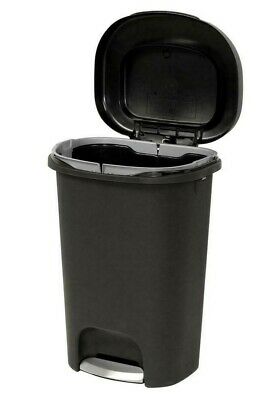 Rubbermaid Step On Trash Can Garbage Bin Waste Container Durable Indoor 13 Gal