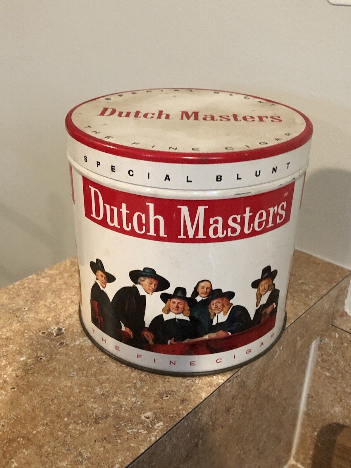 Vintage Dutch Masters Special Blunt- 50 Fine Cigars Tin