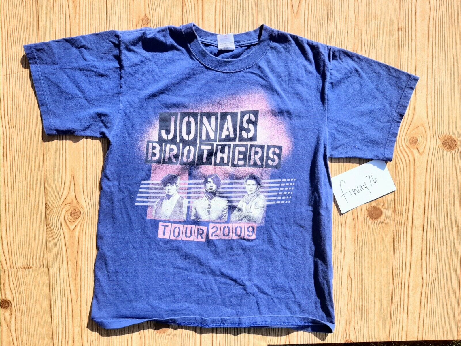 Jonas Brothers 2009 Tour Paradise Island Atlantis Exclusive Concert T-shirt Sz M