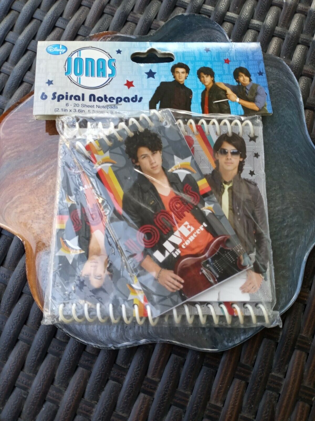 Jonas Brothers 2009 Spiral Notepads New In Package