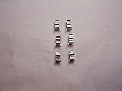 5 X 20mm Or 6 X 30mm Snap In/clip Glass Fuse Holder Thru Hole For Pcb (6pcs.)