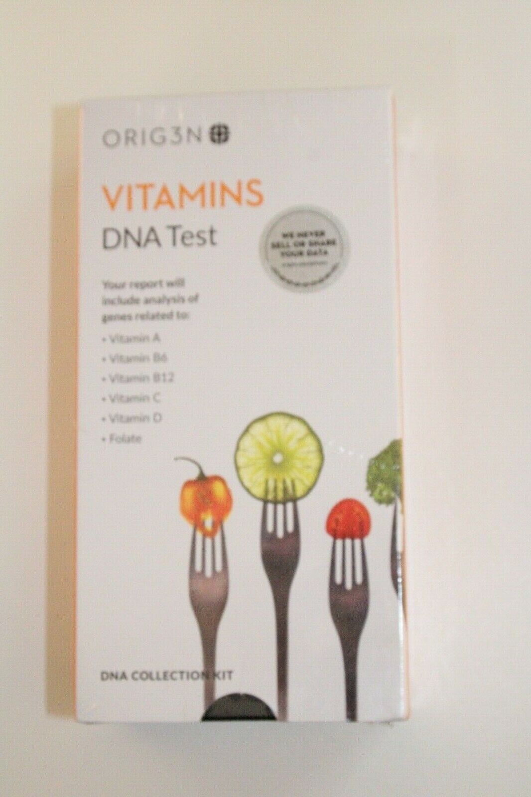 Orig3n Vitamins Dna Test Collection Kit : Do You Have Any Vitamin Deficiencies?