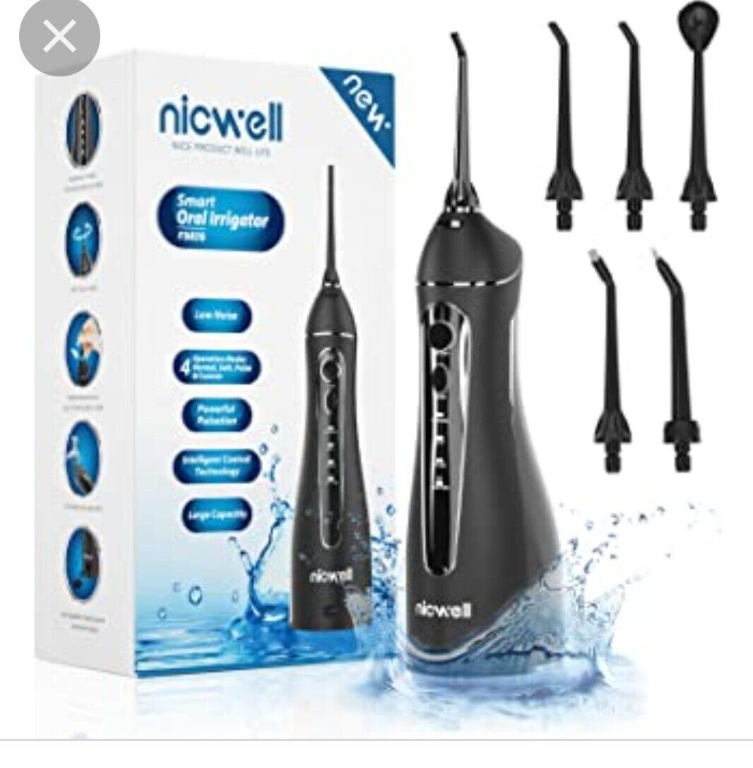 Nicwell - Smart Oral Irrigator - F5025 - 4 Modes. Water Flosser