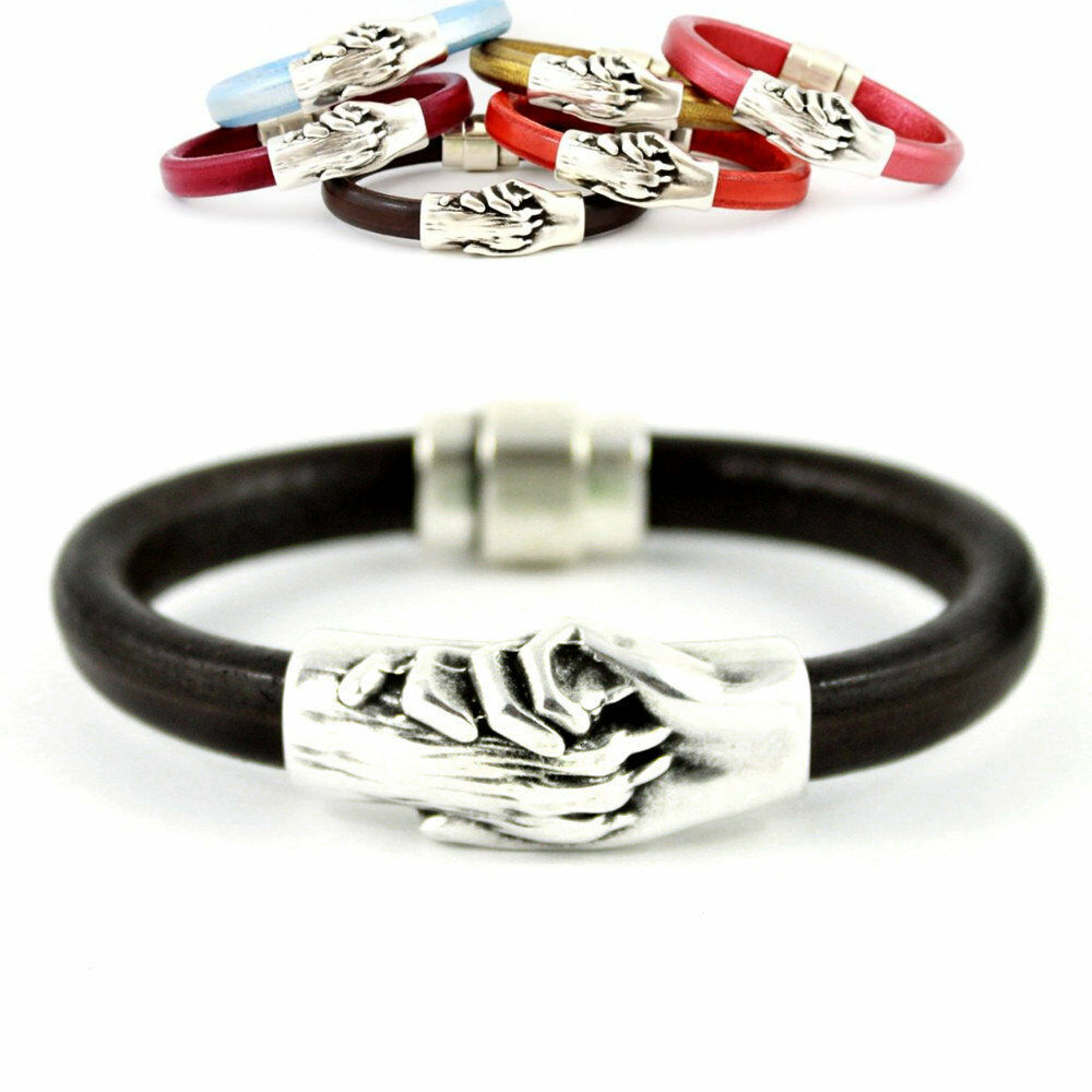 Hand & Paw - Handcrafted Bracelets - 2 Clasp Styles - Sale Benefits Rescue