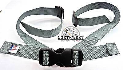Lightweight 3/4" Nylon Web Sternum Strap. Weighs Less Than 1oz. Made In The Usa