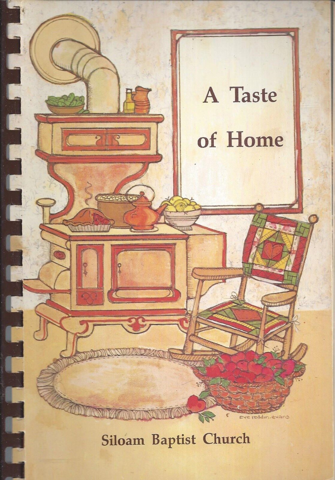 Meadville Ms 1988 Siloam Baptist Church Cook Book A Taste Of Home * Mississippi