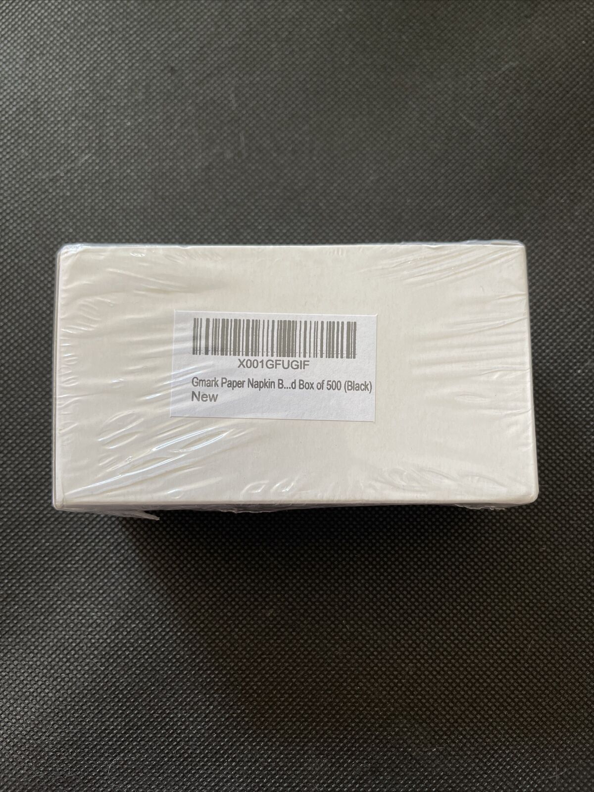 Gmark Paper Napkin Band Box Of 500 (black), Paper Napkin Rings Self Adhesive ...