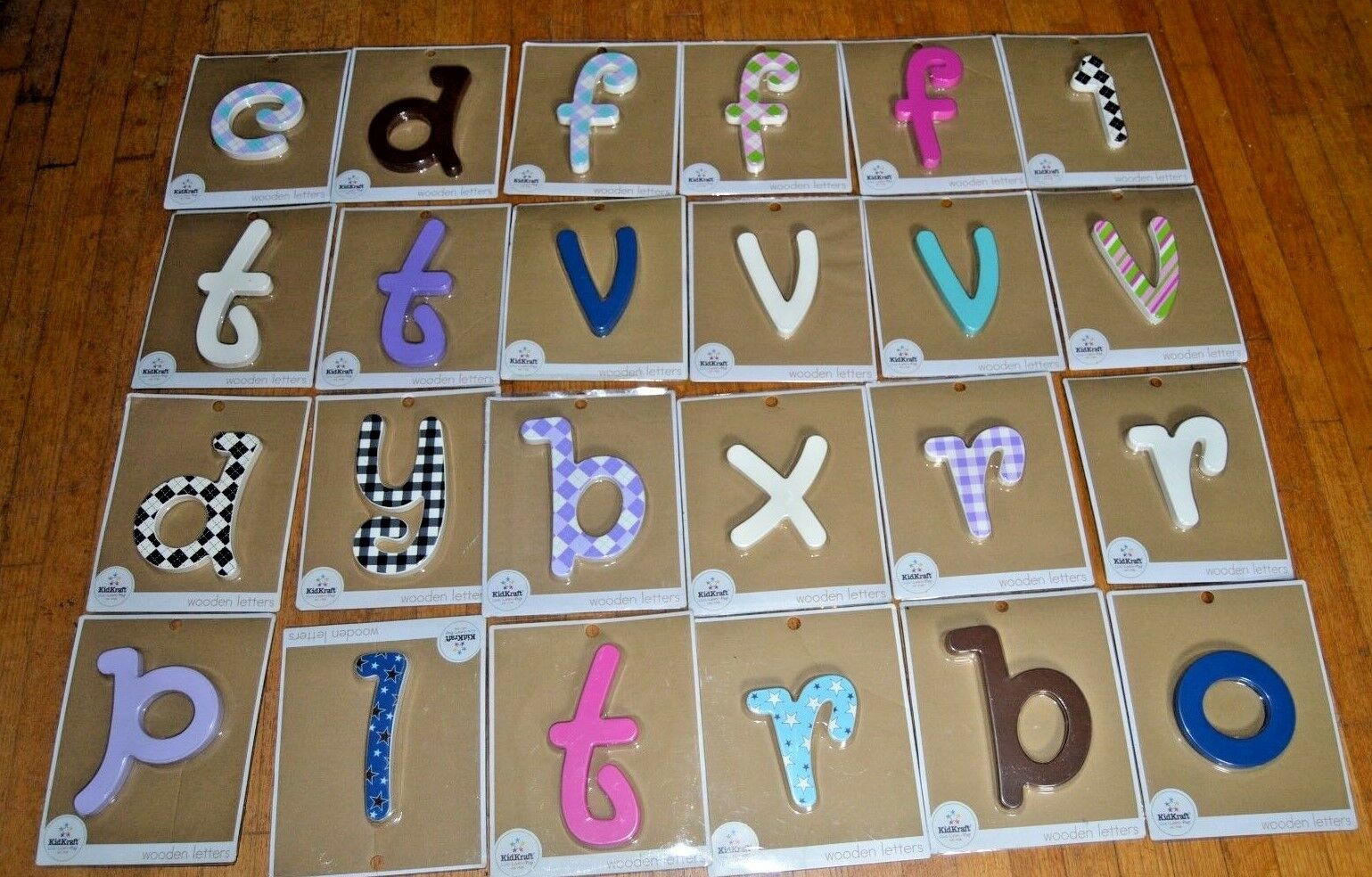 Kid Kraft Wooden Letters Wall Letters Crafts Childrens Room Nursery Decoration